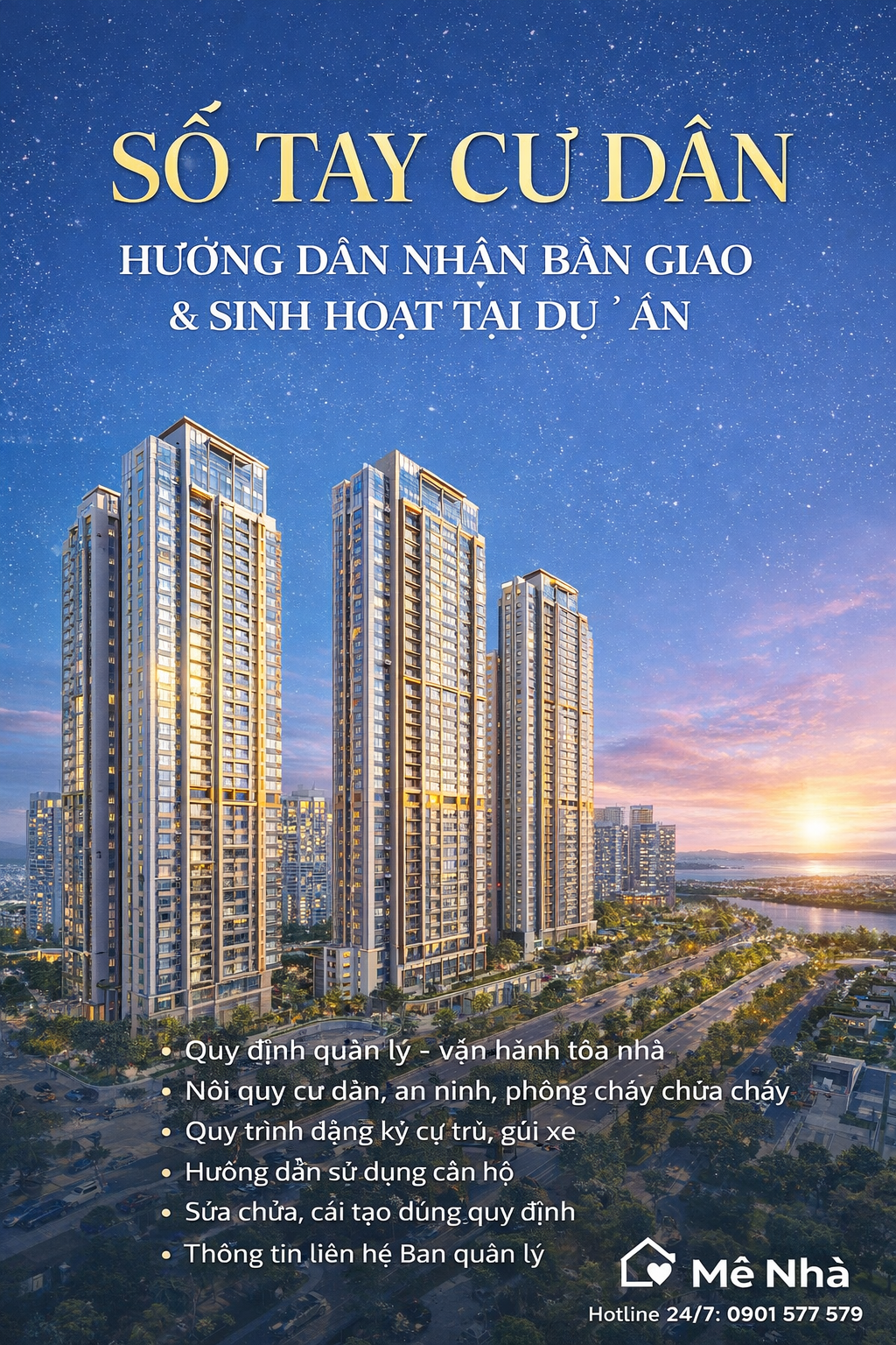 SỔ TAY CƯ DÂN - MÊ NHÀ